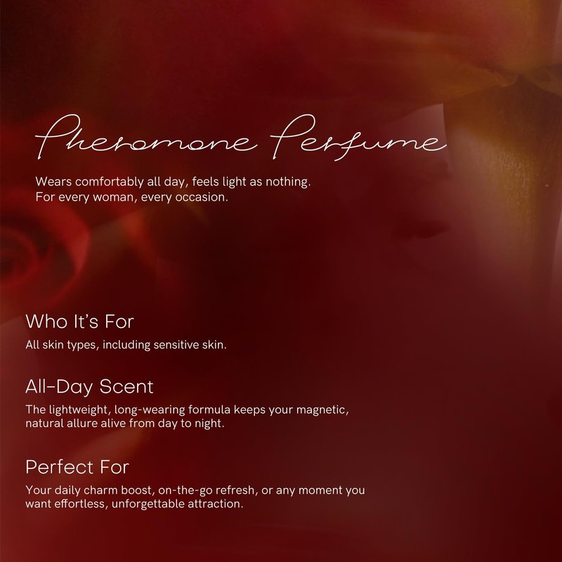 KIMUSE Pheromones Perfumes for Women, Long Lasting Women's Perfume with Rose & Jasmine Scent, Enhances Attraction & Confidence, Vegan & Cruelty-Free, Travel Perfume Cologne 10ml/0.34fl. oz