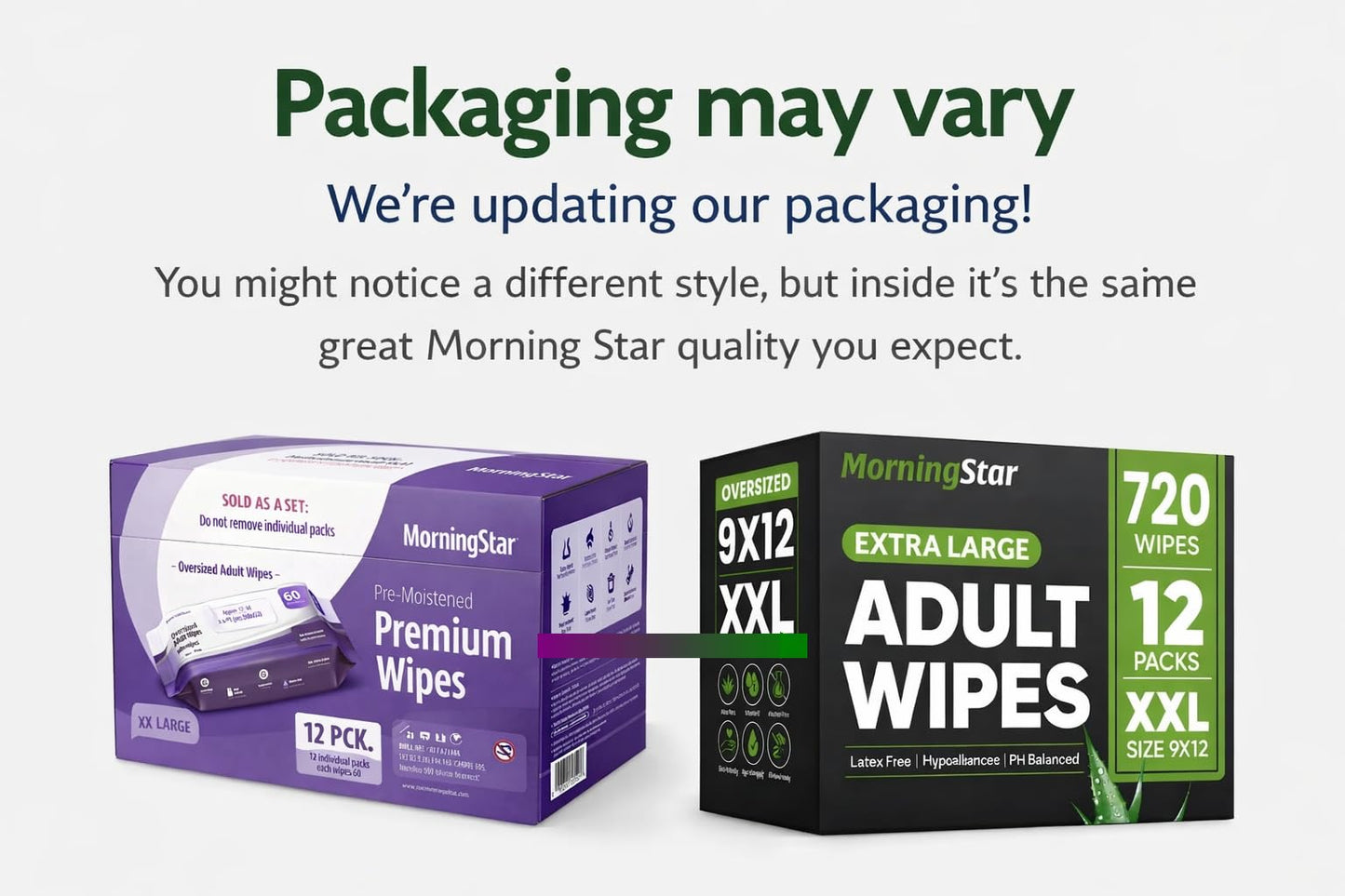 Adult Wipes for Elderly - 720 Wipes 12 Packs Thick Extra Large Disposable Washcloths for Adult Bathing & Shower Alternative No-Rinse - Lightly Scented XXL
