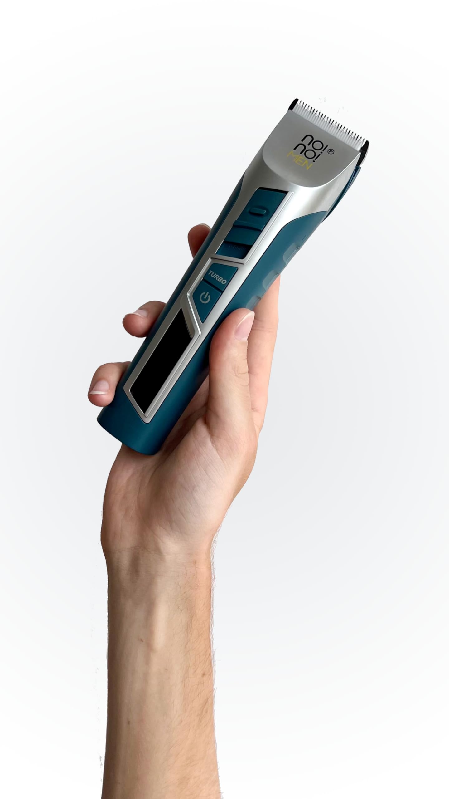 no!no! Men's Elite Barber Face, Beard and Hair Trimmer, Hair Clippers, Electric Shaver & Nose Ear Trimmer – Rechargeable