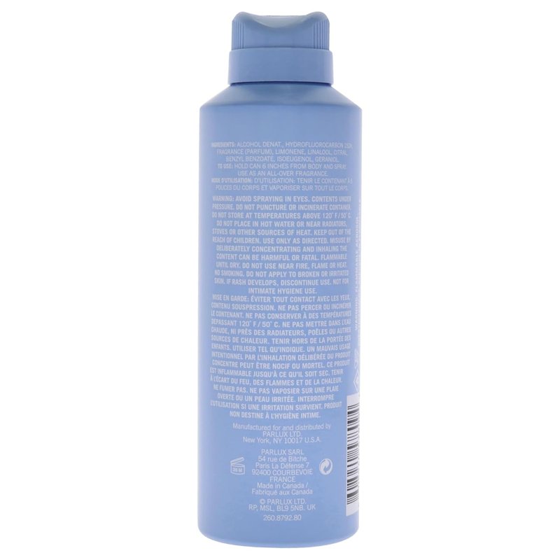 Kenneth Cole Blue Body Spray for Men - Refreshing Scent, 6 Fl. Oz.