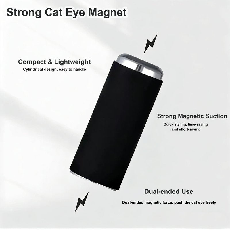 Cat Eye Magnet for Nails,8 PCS Cateye Magnets, Cat Eye Gel Nail Polish Magnet Tools (8 PCS)