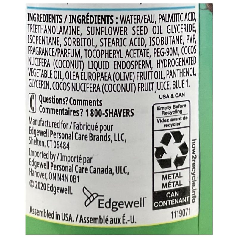Skintimate® Coconut DelightTM Shave Gel