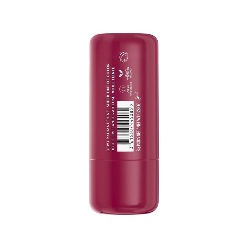 COVERGIRL Clean Fresh Yummy Big Oil Stick | Flavored Lip Oil, Dewy Finish - 130 Berry Big Deal (Sheer Rich Berry)