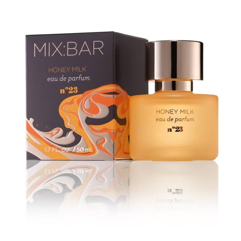 MIX:BAR Perfume for Women - Honey Milk Fragrance - Eau de Parfum Spray - Notes of Honey, Vanilla, Sweet Cream, Almond Blossom, 1.7oz