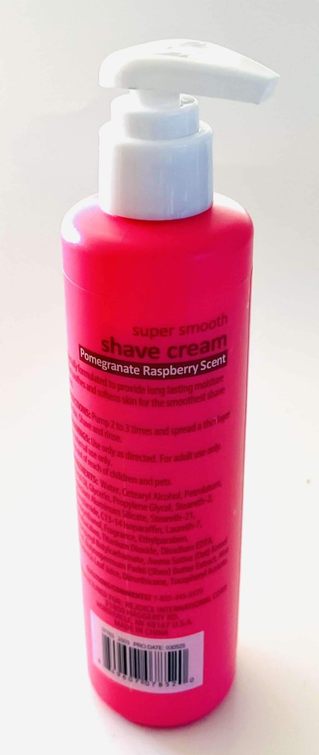 Spa Luxury Super Smooth Shave Cream, Coconut Cream Scent, with Shea Butter and Aloe, 6 Fl Oz