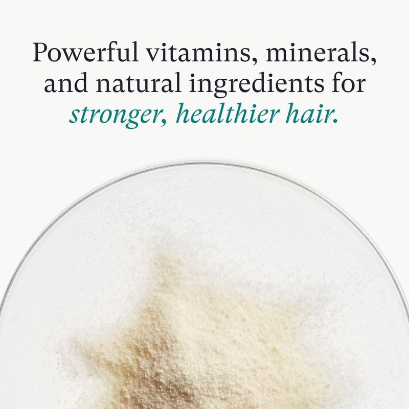 Nutrafol Women's Hair Growth Supplement and Collagen Peptides Powder, Ages 18-44, Physician-formulated for Visibly Thicker, Stronger Hair, Dermatologist Recommended - 1 Month Supply, 12 oz Bottle