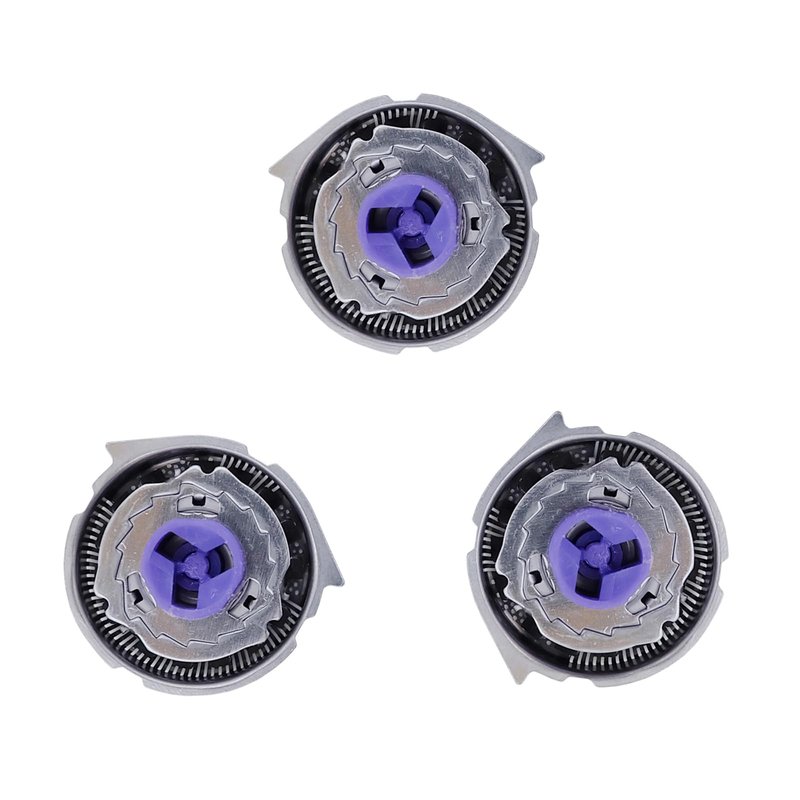 3 Pcs HQ8 Replacement Heads Compatible with Philips Norelco Shaver Blades