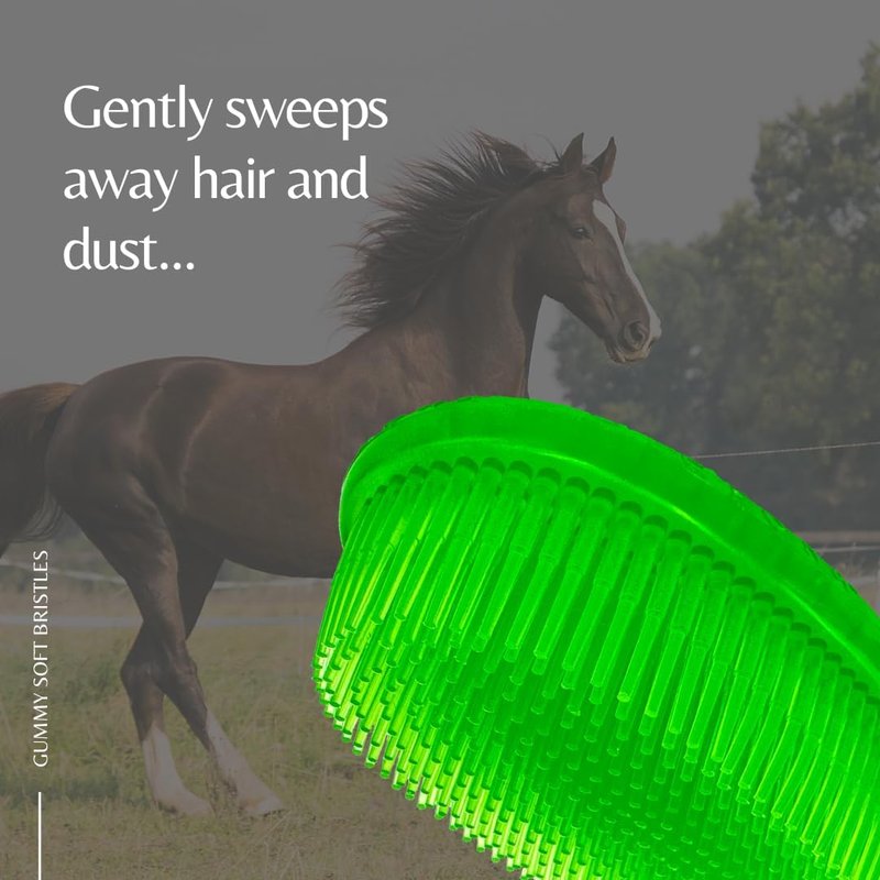 Epona Gummy Brush/Scrubby Horse Grooming Tool
