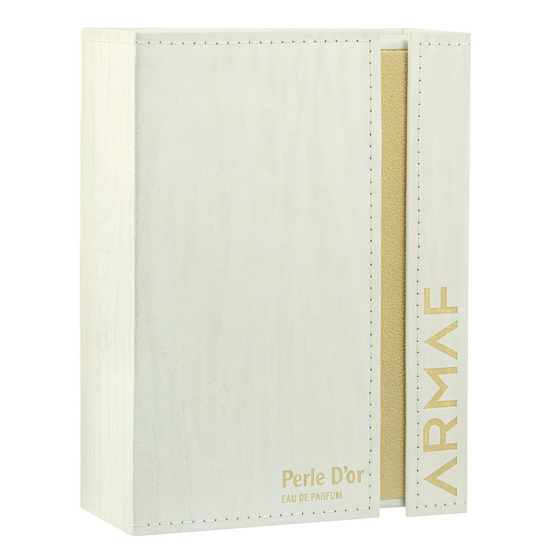 Armaf Perle D’Or Eau de Parfum Spray - Long-Lasting Sweet Woody Fragrance for Unisex | 2.5 Ounce / 75 ml