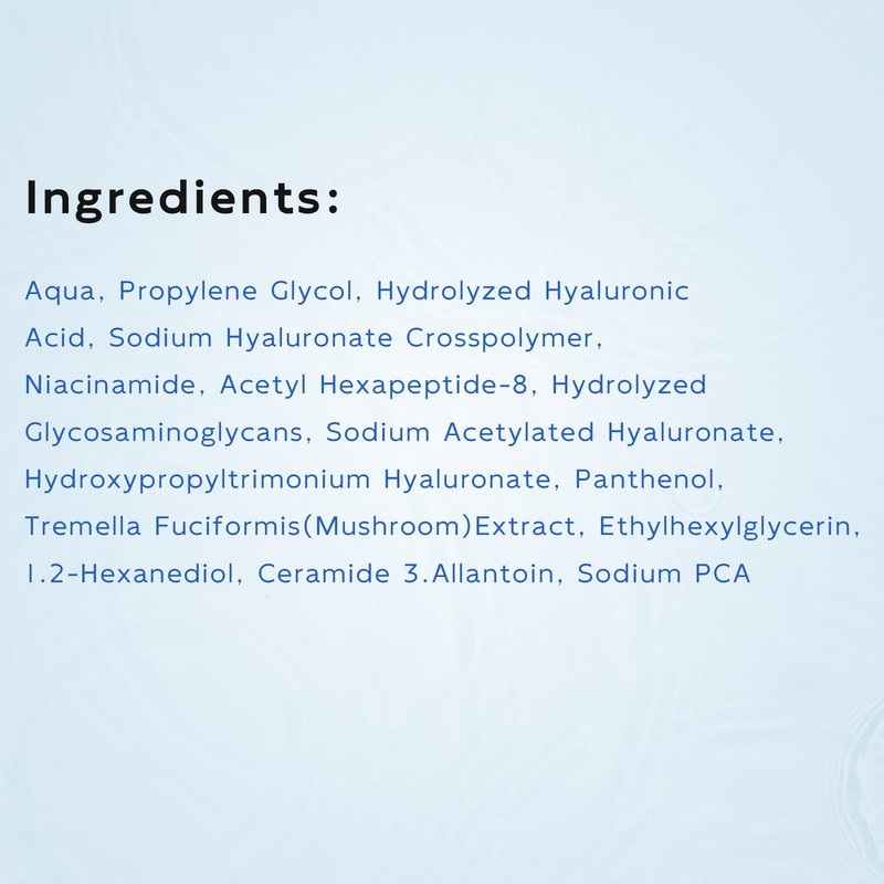 3% Hyaluronic Acid Serum for Face, Anti-Aging Hydrating Serum with 20,000 ppm Ceramide NP & 10,000ppm Acetyl Hexapeptide-8, Korean Skincare ultra hydrating serum, turm Skin/Sensitive Skin(1.5 ml*30)