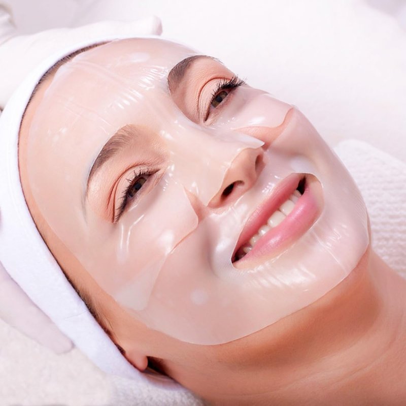 Kewhunt Deep Collagen Face Mask Overnight, Bio- Collagen Mask Real Deep Mask, Hydrating Hydrogel Masks with Low Molecular Collagen for Firming, Elasticity, Pore Minimizing 40g x 5ea Mothers Day Gifts