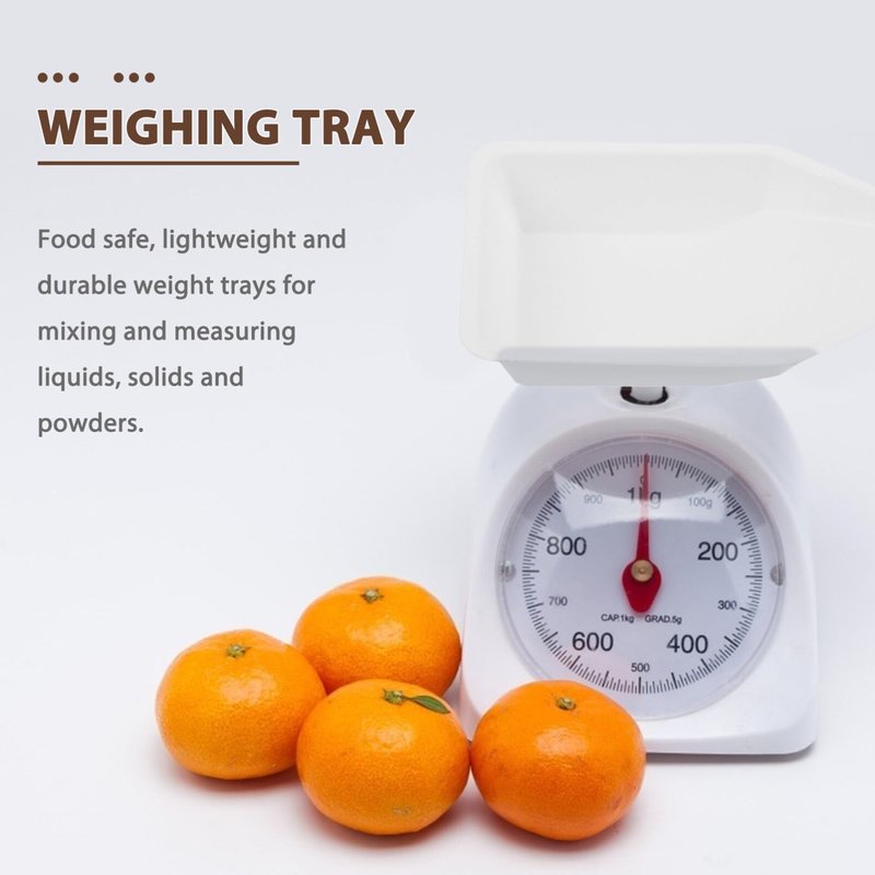 10 Pack Weigh Boats, Anti-Static Disposable Weighing Trays for Scale, Hexagonal Easy Pour Lab Weighing Dishes for Measuring Powders, Liquids & Sample Container