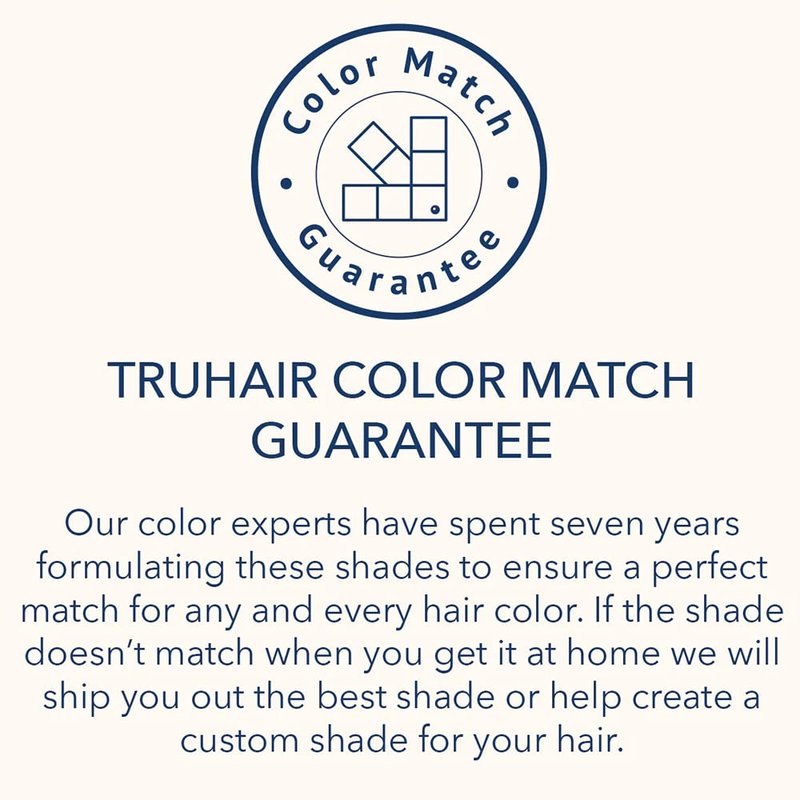 TRUHAIR Color & Conceal Waterproof Root Touch Up Hair Color Concealer - Hair Cover up for Gray Coverage and Hairline Filling - 11 Hair Colors Available (Red)