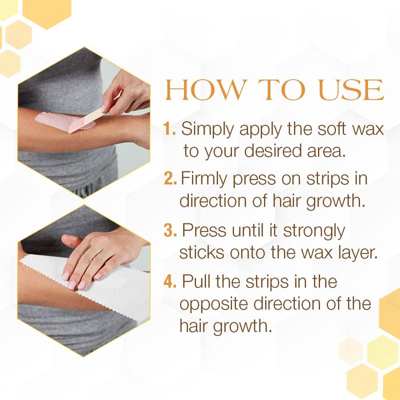 Gigi Bleached Muslin Epilating Strips for Soft Wax - Professional Hair Removal Wax Strips for Waxing, (3”X9”), 100 Strips, 1 Pack