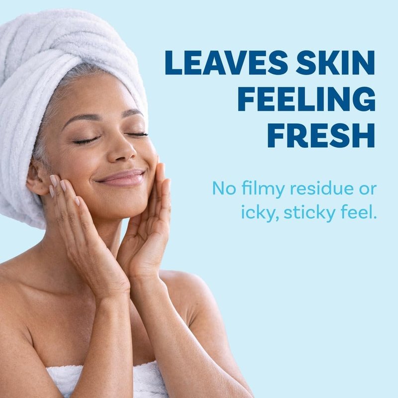Scrubzz No Rinse Body Wash for Elderly, Gentle 8.5 fl oz Rinse Free Cleansing Foam for Waterless Bathing Men and Women, Great for Hospital Stays, Post Surgery, Camping, Gym and Post Workout - 1 Pack