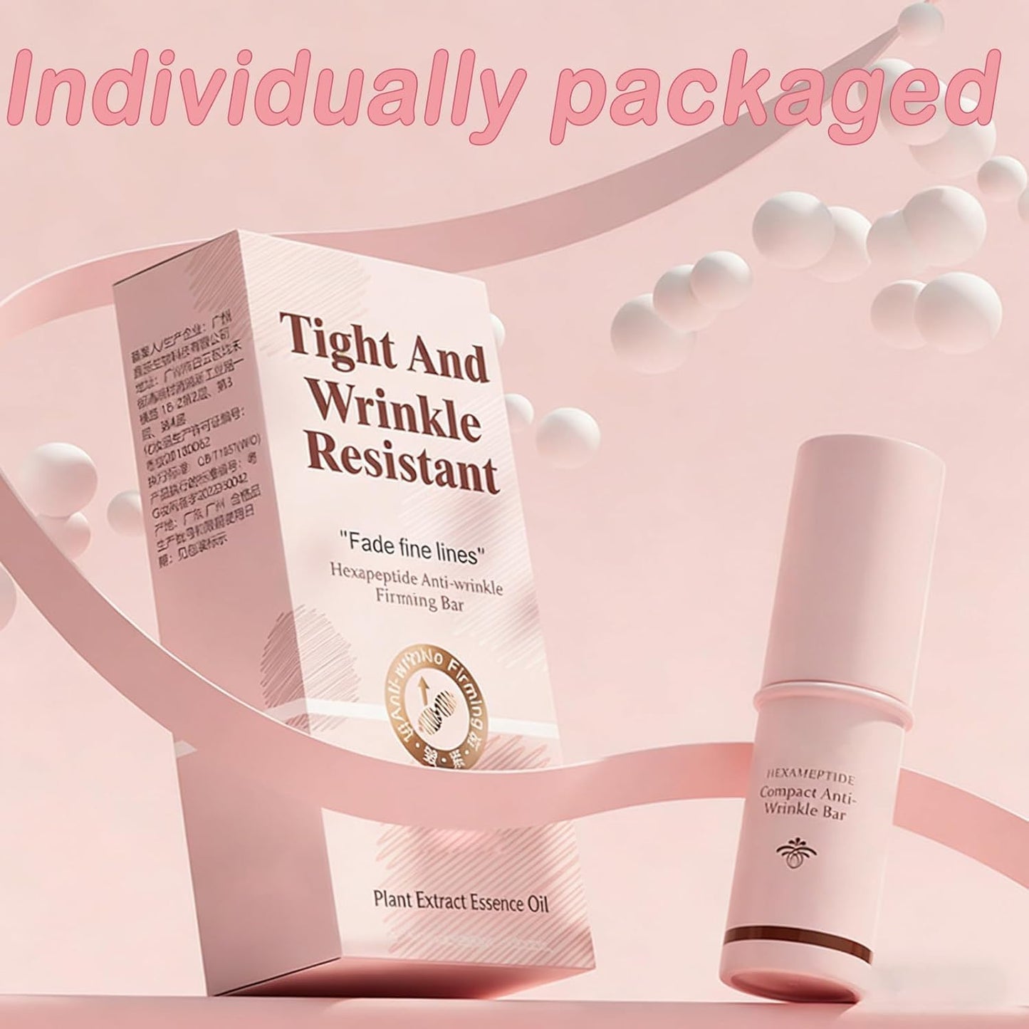 Wrinkle Bounce Multi Balm Stick,2 Packs Hydrating Lip Balm Eye Cream Neck Moisturizing Stick, Dark Circle Brightener Hydrating Make Up Base Balm
