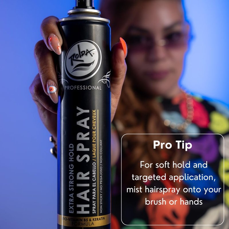 Extra Strong Hold Hair Spray - Matte Finish, Pro-Vitamin B5, Humidity Resistant | 13.52oz