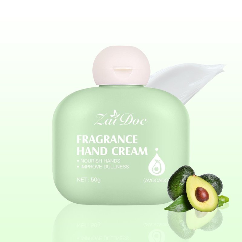 ZAIDOC Shea Butter Hand Cream, Moisturizing and Hydrating for Tender Hand Skin, Soft, Delicate & Smooth Feel, Long-Lasting Fragrance, Paraben-Free, 1.7 oz (1 Pack, Shea Butter)