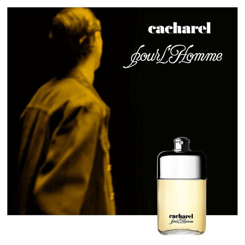 Cacharel Pour L'Homme Cologne for Men - Woody & Spicy Fragrance with Bergamot & Cedar | 3.4 Fl Oz