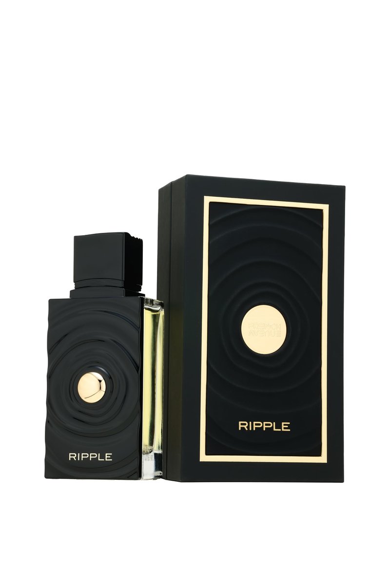 French Avenue Ripple Eau de Parfum 100ml, Woody Aromatic Fragrance for Women and Men, Amber and Powdery Notes