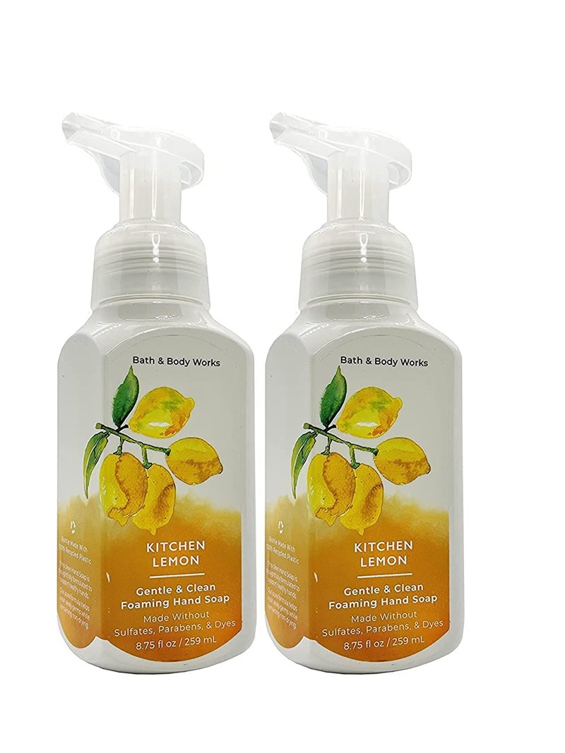 Gentle Foaming Hand Soap - Kitchen Lemon Scent | 2 Pack, 8.75 fl oz Each