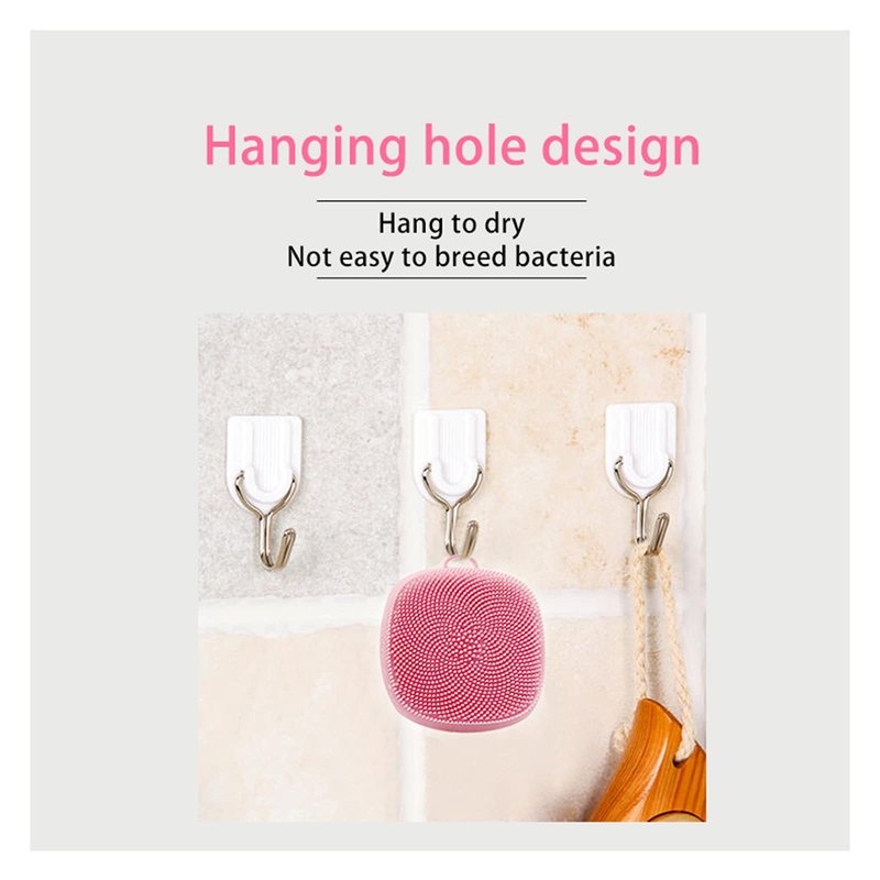 Silicone face Scrubber for Women Facial Cleansing Brush Silicone Face Wash Brush Manual Waterproof Cleansing Skin Care Face Brushes for Cleansing and Exfoliating