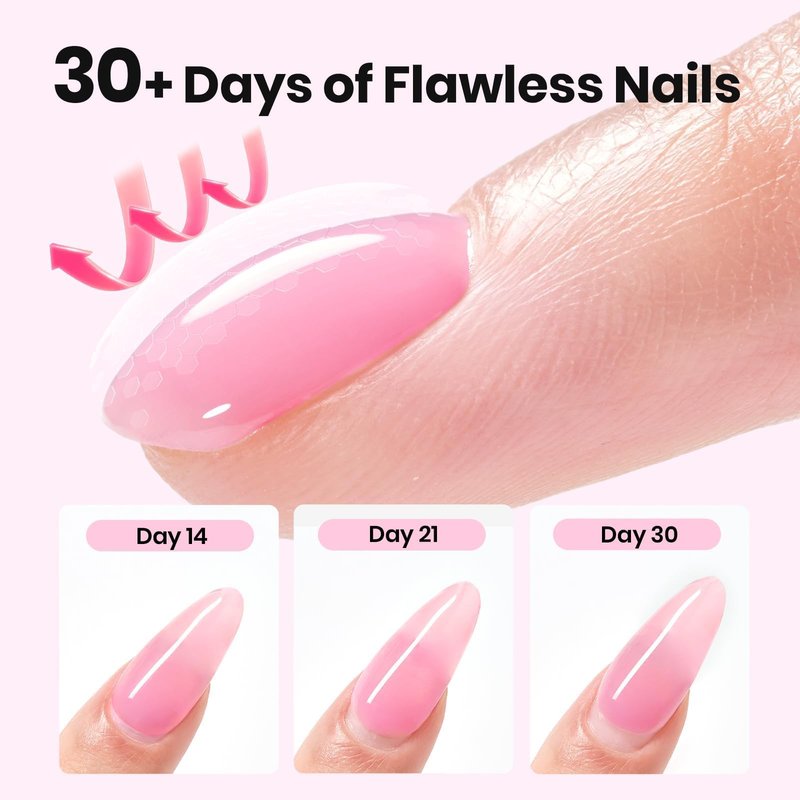 Beetles Builder Gel for Nails,0.5oz Rose Pink Building Gel HEMA & TPO Free,7 in 1 for Strengthening Nails Building Apex & Extension with Nail Art Brush, Beginner Friendly,DIY UV Nail Salon at Home