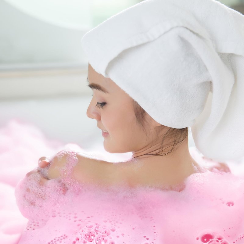 Demissle 20 Pcs 0.53 oz Bath Bombs Bath Fizzies Mini Bath Balls for Women Relaxing Refreshing Bath Bombs Gift Set with Glitter for Bubble Spa(Pink)