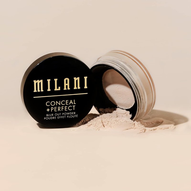 Milani Conceal + Perfect Blur Out Powder Kit - Ginger Contour, Stardust Highlighter & Melon Brightener