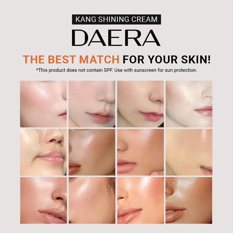 DAERA Full Coverage BB Cream Tinted Moisturizer Foundation, Flawless Glass Skin Makeup, Instant Radiance for Uneven Skin, Long Lasting Lightweight Hydrating, Self Adjusting Shade (Neutral), 1.35 fl oz