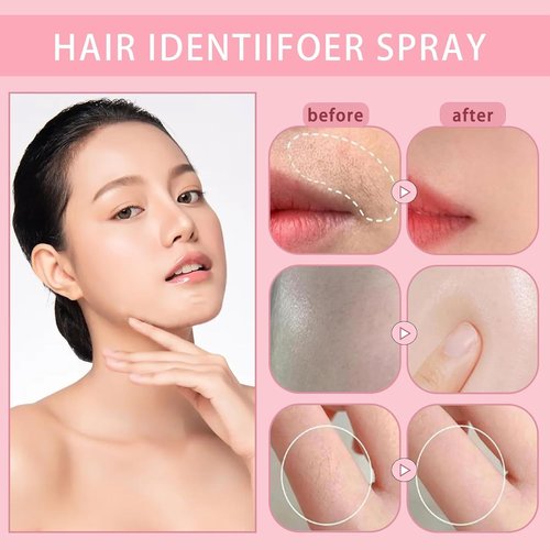 Hair Identifier Spray for Face Shaving,face hair identifier spray,Moisturizing And Skin Care Set Spray,suitable for all skin types (1 set)