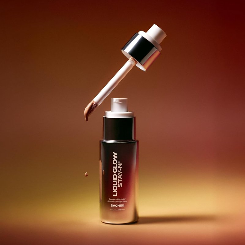Sacheu Liquid Glow Highlighter - 30ml Long-Lasting Illuminator for Luminous, Dewy Finish