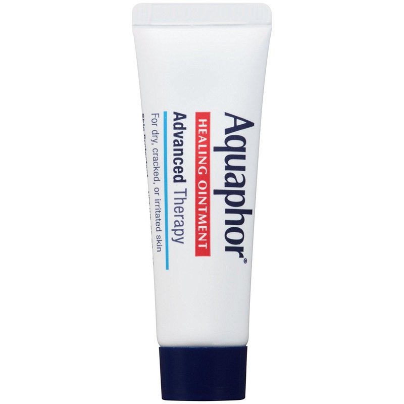 Aquaphor Healing Ointment Advanced Therapy Skin Protectant, Dry Skin Body Moisturizer, 0.35 Oz Tube, Pack of 2