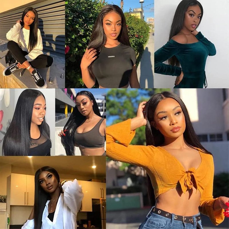 30-Inch 10A Straight Human Hair Bundle - 100% Unprocessed Brazilian Virgin Weave