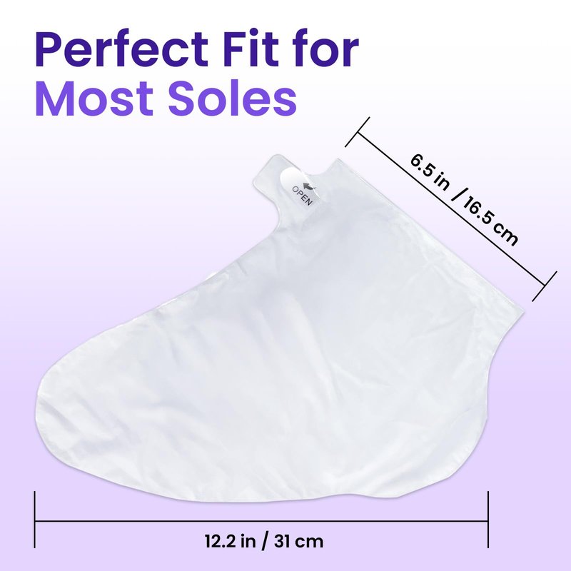 6 Pack Moisturizing Foot Mask for Dry Cracked Feet, Restoring & Hydrating Socks with Lavender, Shea Butter, Jojoba Oil & Vitamin E, Feet Mask for Women & Men Foot Care