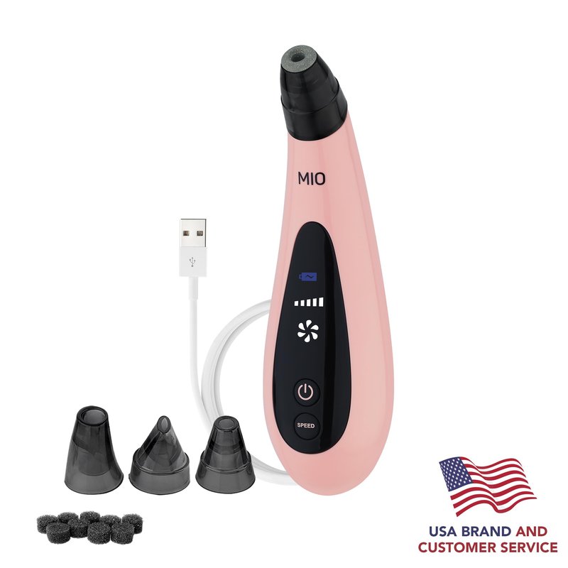 Spa Sciences - MIO - Diamond Tip Microdermabrasion Blackhead Remover, Pore Cleansing, & Resurfacing System - Reduces Acne Scars, Wrinkles, and Exfoliates for Clearer Skin