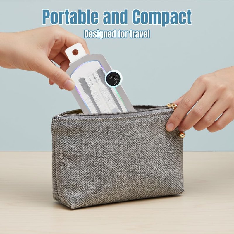 Nasal Hair Cutter - 2-in-1 Double-Sided Nose Trimmer Tool for Men & Women | 360° Nostril Hair Remover with Soft Cleaning Brush (3 Pcs)