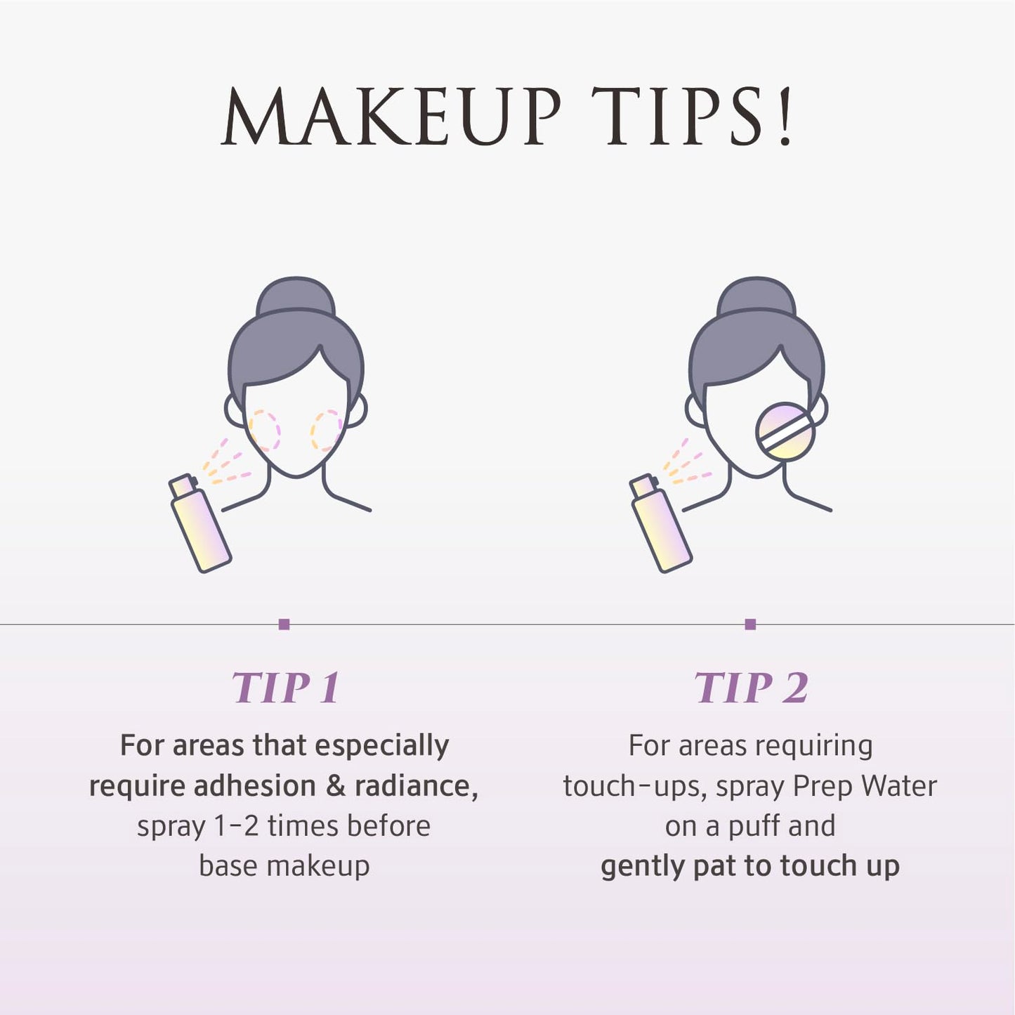 YUNJAC Skin Perfecting Glow Up Prep Water Makeup Fixer(1.69 fl oz) – Lightweight Fine Mist for Long-Lasting Makeup, Glow Booster, Smooth Radiant Skin Finish, Korean Skincare by YUNJAC