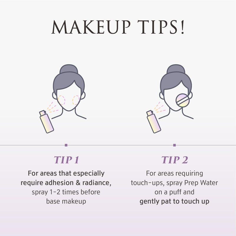 YUNJAC Skin Perfecting Glow Up Prep Water Makeup Fixer(1.69 fl oz) – Lightweight Fine Mist for Long-Lasting Makeup, Glow Booster, Smooth Radiant Skin Finish, Korean Skincare by YUNJAC