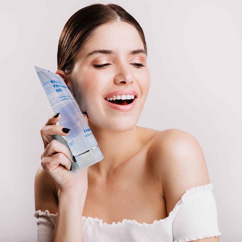 Oeneis Radio Frequency Gel for Use with RF Facial Machine, Conductive Gel for Face Microcurrent, Use for Skin Soothing and Hydrating, 300g Tube