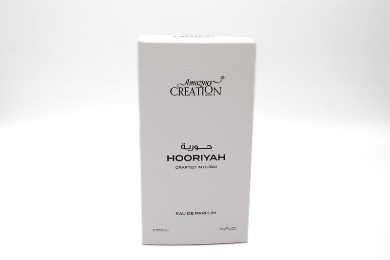 Amazing Creation Hooriyah Eau De Parfum, Floral Amber Fragrance for Women, 3.4 FL OZ / 100ml