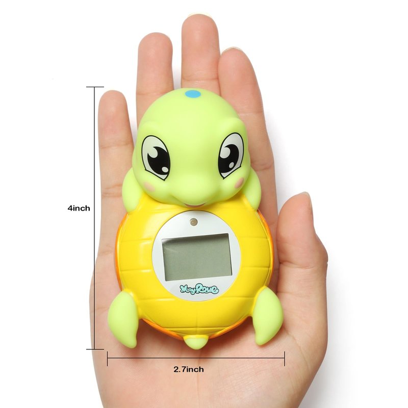 Backstroke Sea Turtle Baby Bath Thermometer,The Infant Baby Bath Floating Toy Safety Temperature Water Thermometer, BPA Free, New Baby Essentials