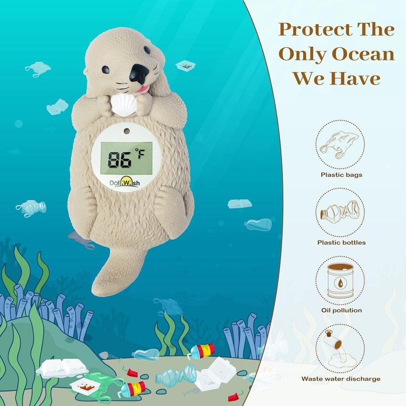 Baby Bath Thermometer for Infants Digtal Baby Water Thermometer for Bathtub Temperature Measure,Safty Kids Bath Floating Toy
