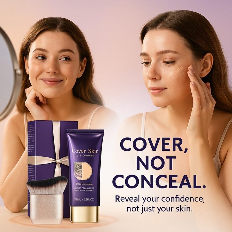 Skiennix Waterproof Body Concealer - Buildable Coverage Foundation for Uneven Skin Tone | Long-Lasting, Natural Finish