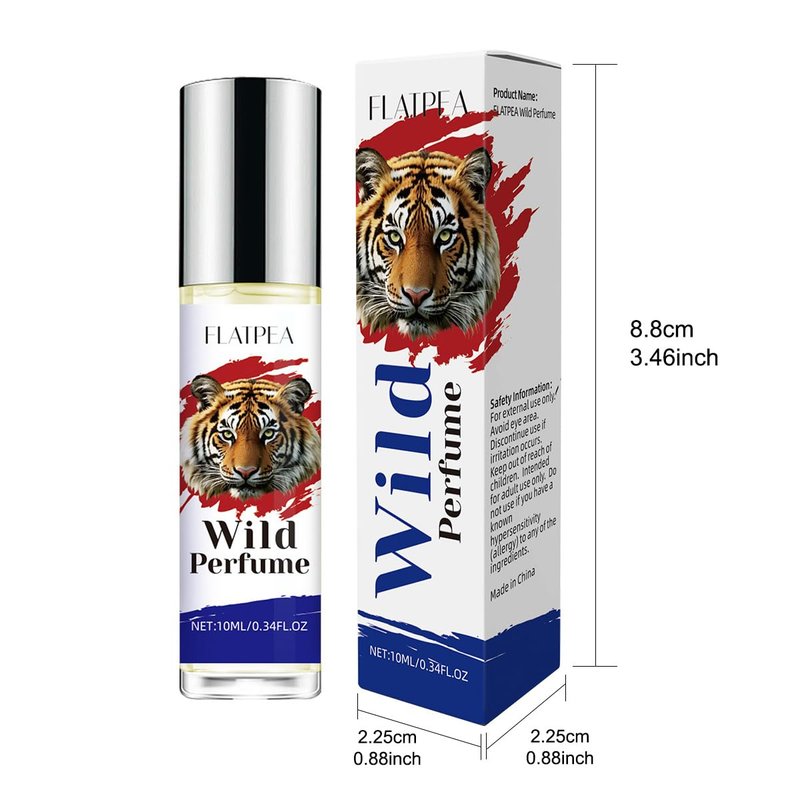 CLQFDT Pheromone-Infused Men's Roll On Perfume - Woody Musk Fragrance for Attraction & Confidence - Long Lasting Essential Oil Rollerball - 10ml Travel-Friendly Scent