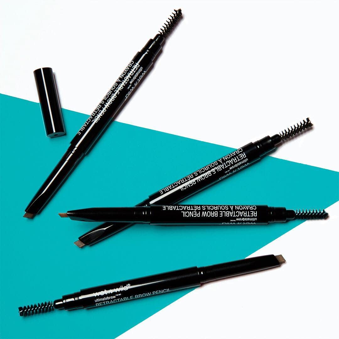 Ultimate Eyebrow Retractable Definer Pencil - Taupe | Dual-Sided Brush for Precise Brow Shaping & Filling
