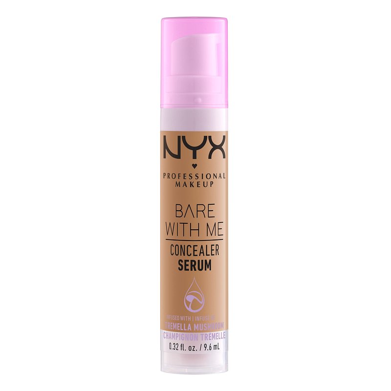 NYX PROFESSIONAL MAKEUP Bare With Me Concealer Serum, Concealer Makeup For Up To 24Hr Hydration - Sand