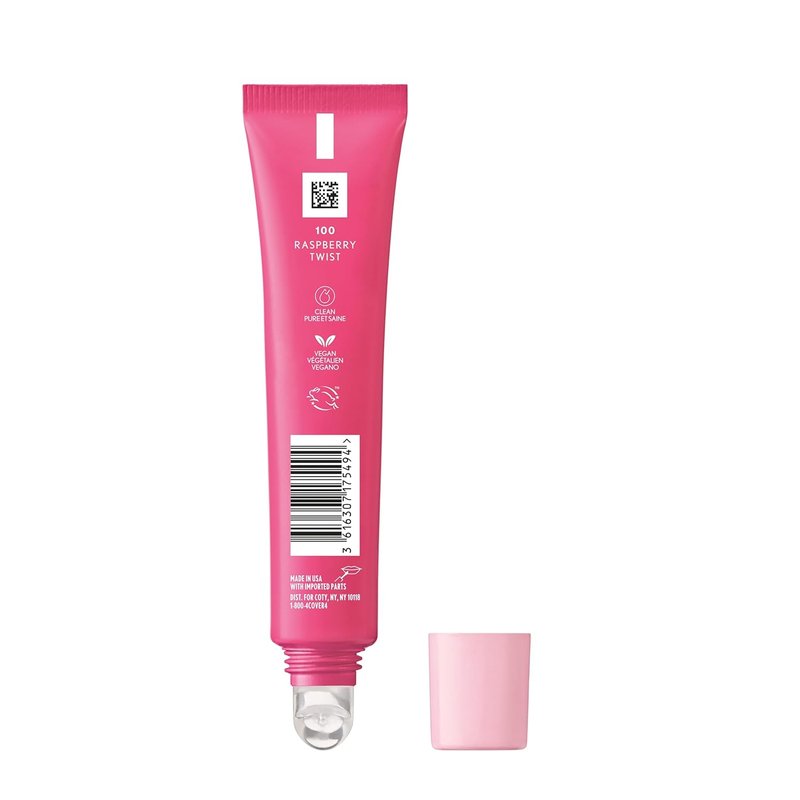 COVERGIRL Clean Fresh Lip Butter Balm - Flavored, Non-Sticky Formula with Vitamin E & Shea Butter | 100 Raspberry Twist