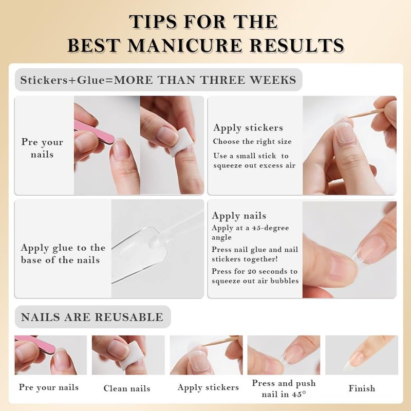 Ombre Pink to White Press on Nails Medium Almond, Medium Almond Glossy Stick on Nails Press on for Women with Manicure Kit, Reusable Acrylic Soft Gel Stick on Fake Nail with Ombre Design Perfectly Fit
