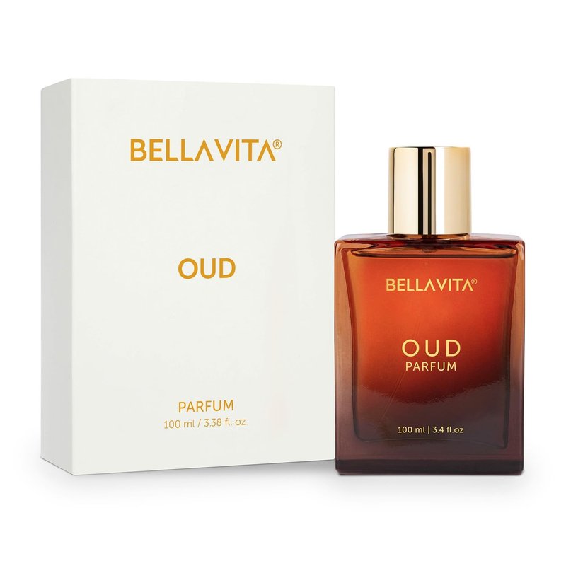 Bellavita Luxury OUD Eau de Parfum - Unisex Long-Lasting Fragrance | 100 ml (3.4 fl. oz.) | Woody, Caramel, Floral Notes
